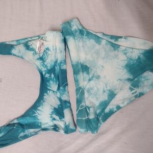Tie-Dye Blue Women's Intimate Set
